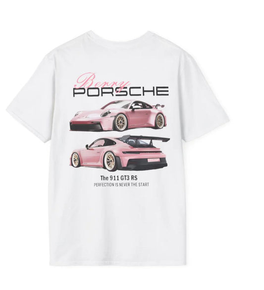 Camisa Oversize Porsche 911 Rosa