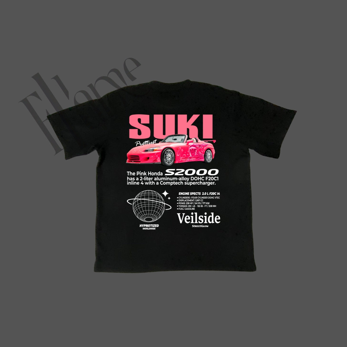 Camisa Oversize Suki Honda S2000
