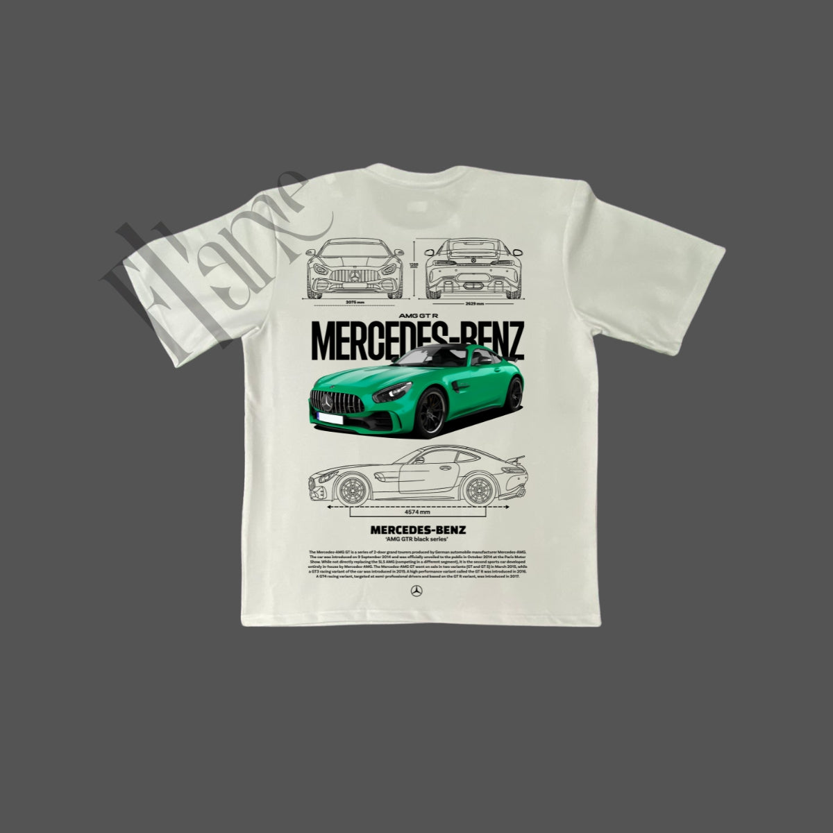 Camisa Oversize Mercedes benz amg GTR
