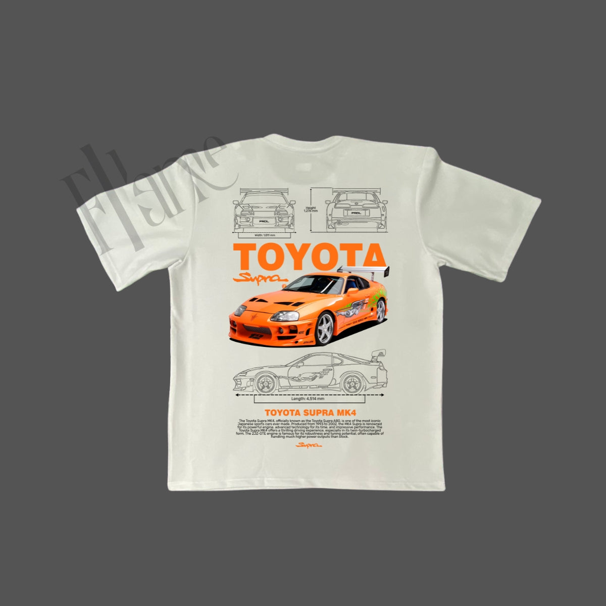Camisa Oversize Toyota mk4 supra